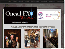Tablet Screenshot of oneailfxstudios.com